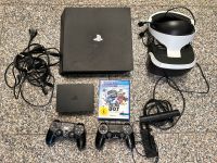 PS 4 Playstation 1TB mit VR Brille Spiel 2 Controller Hessen - Viernheim Vorschau