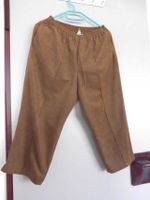 ** 3/4 SOMMERHOSE * WILDLEDEROPTIK * MITTELBRAUN * GR.42 **NEU Bayern - Barbing Vorschau