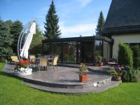 Wintergarten Alu Glas Braun 8,15 x 3,12 Terrasse Dach Sachsen - Raschau-Markersbach Vorschau