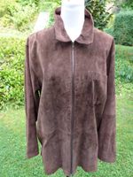 Wie Neu! Braune Jacke, Veloursleder, Gr. 44 Bayern - Mainburg Vorschau