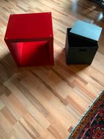 Ikea Kallax Regal Möbelbox Box Aufbewahrungsbox Pappbox schwarz Niedersachsen - Großefehn Vorschau