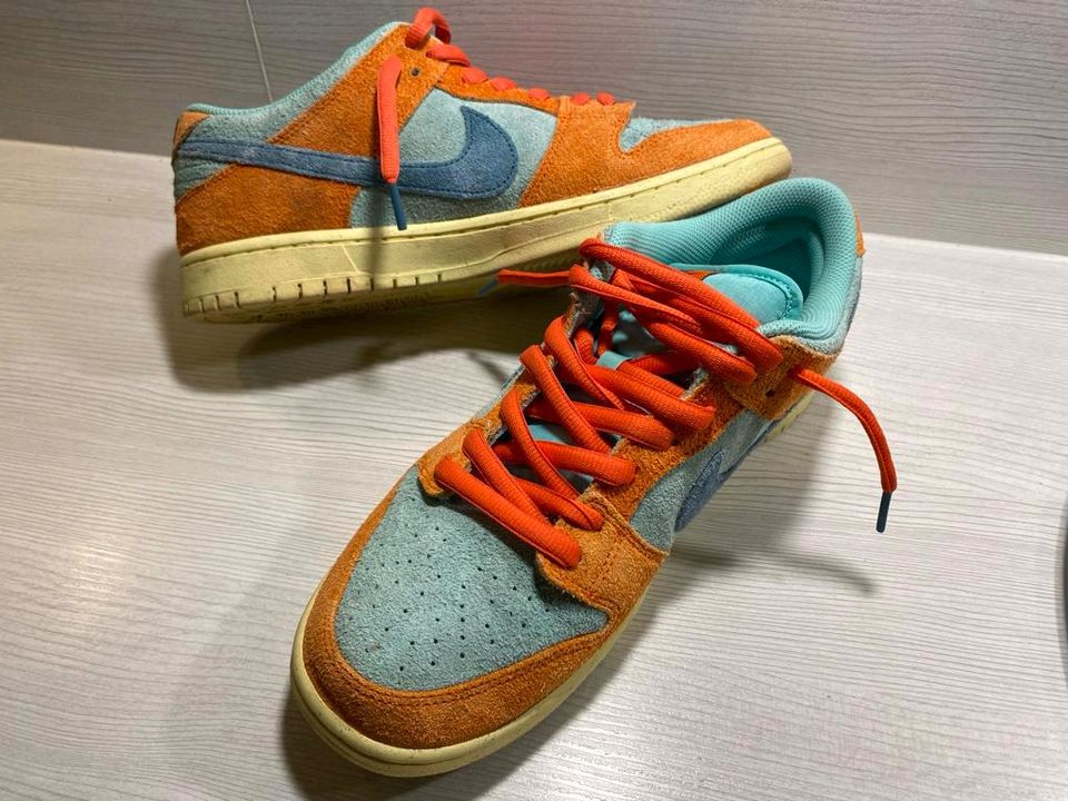 NIKE  SB Dunk Low Pro | Noise Aqua  Gr.44,5  (US 10,5) in Schönau v d Walde