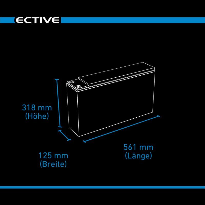 ECTIVE DC 230 GEL Slim 12V Versorgungsbatterie 230Ah in Menden