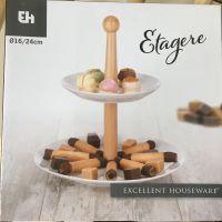 NEU EH Etagere Porzellanlatte mit Holzgriff für Küchen, Obst Niedersachsen - Quakenbrück Vorschau