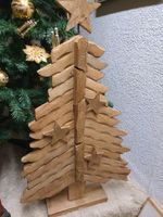 Weihnachtsbaum aus Holz (massiv) Höhe 86 cm Hessen - Groß-Gerau Vorschau