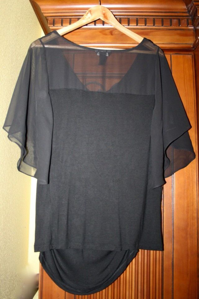 Shirt, schwarz, Top, H & M Mama, Umstandsmode, luftig, wie neu in Hilden