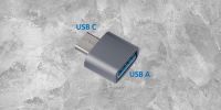 Adapter USB C auf USB A in Metallhülle Bayern - Pfeffenhausen Vorschau