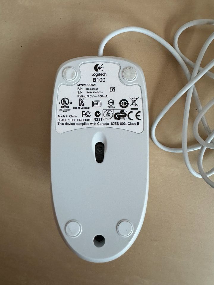 Computer Maus mit Kabel (gebraucht) in Meppen