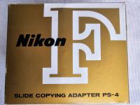 Nikon F Slide Copying Adapter PS - 4  "NEU" Bad Godesberg - Mehlem Vorschau
