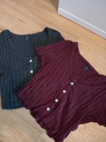 Shein Crop Tops Gr. XS sehr guter Zustand schwarz/ weinrot Hamburg Barmbek - Hamburg Barmbek-Süd  Vorschau