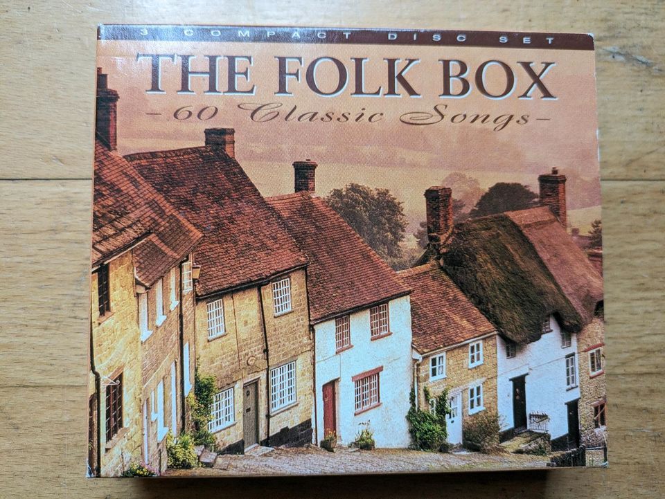 CD Box (3 CDs) The Folk Box Various Pulse mit 60 Classic Songs in Schiffdorf