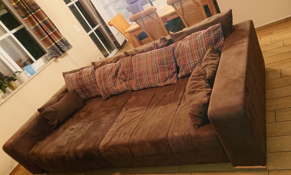 Big Sofa, große Couch mit Liegefunktion in Friedland