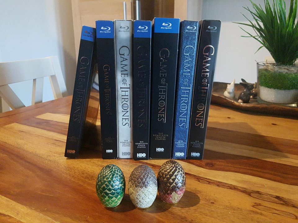 Game Of Thrones 1-7 Blu-ray mit Dracheneiern exklusiv in Rosenheim