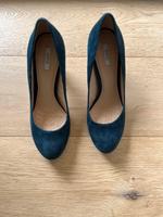 Geox Respira Echtleder-Pumps Azurblau 39 Bayern - Gundelfingen a. d. Donau Vorschau