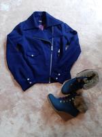 Jacke blau Herbst Winter Bayern - Bischbrunn Vorschau