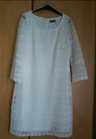 Weißes Sommerkleid mit Spitzenüberzug Bayern - Greding Vorschau