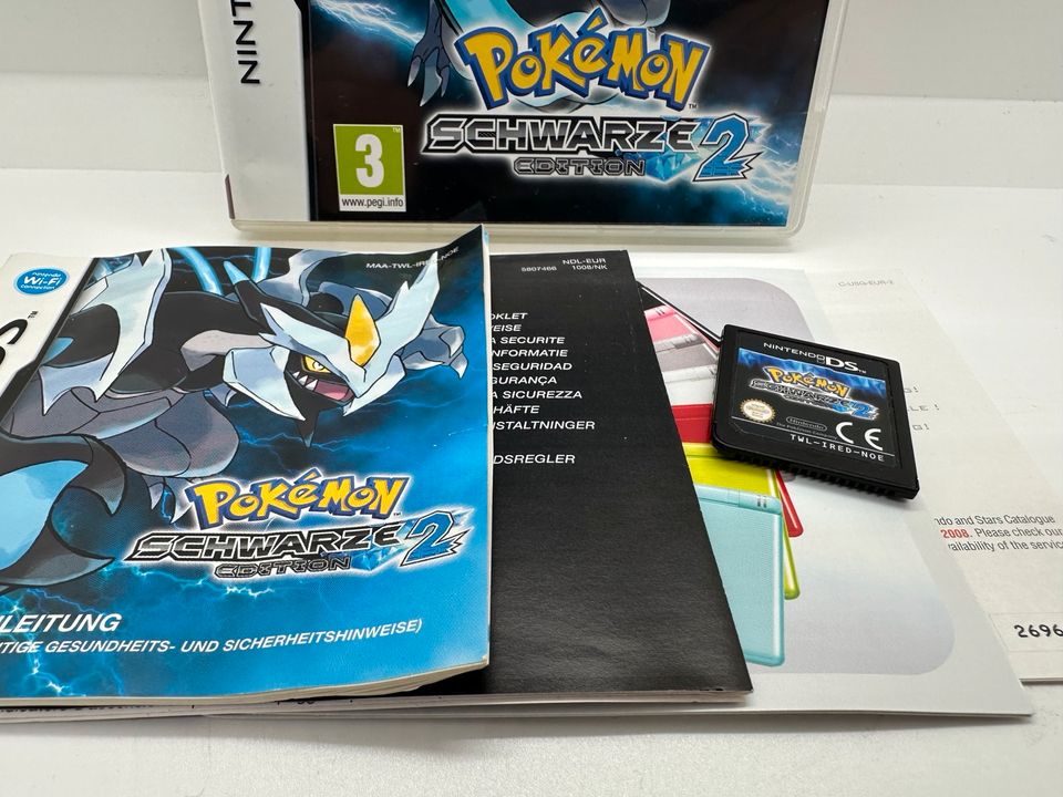 Nintendo DS Pokémon Schwarze Edition 2 OVP Pokemon 3DS in Köln