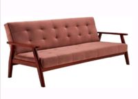 Modernes Schlafsofa im Scandi Design rose Baden-Württemberg - Bretten Vorschau