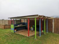 Outdoor Küche Kinder - Überdachung für Sandkasten - Holz Sachsen-Anhalt - Kelbra (Kyffhäuser) Kelbra Vorschau