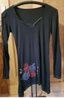 Desigual Damen Langarmshirt verlängerte Saumenden Asymmetrisch Gr Rheinland-Pfalz - Flammersfeld Vorschau