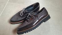 Paul Green Mokkassins Halbschuhe grau schwarz Gr. 38 neuwertig Rheinland-Pfalz - Petersberg Vorschau