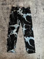 Hose Jeans Black Squad mit Blitzen  unisex  Baggy Bayern - Alzenau Vorschau