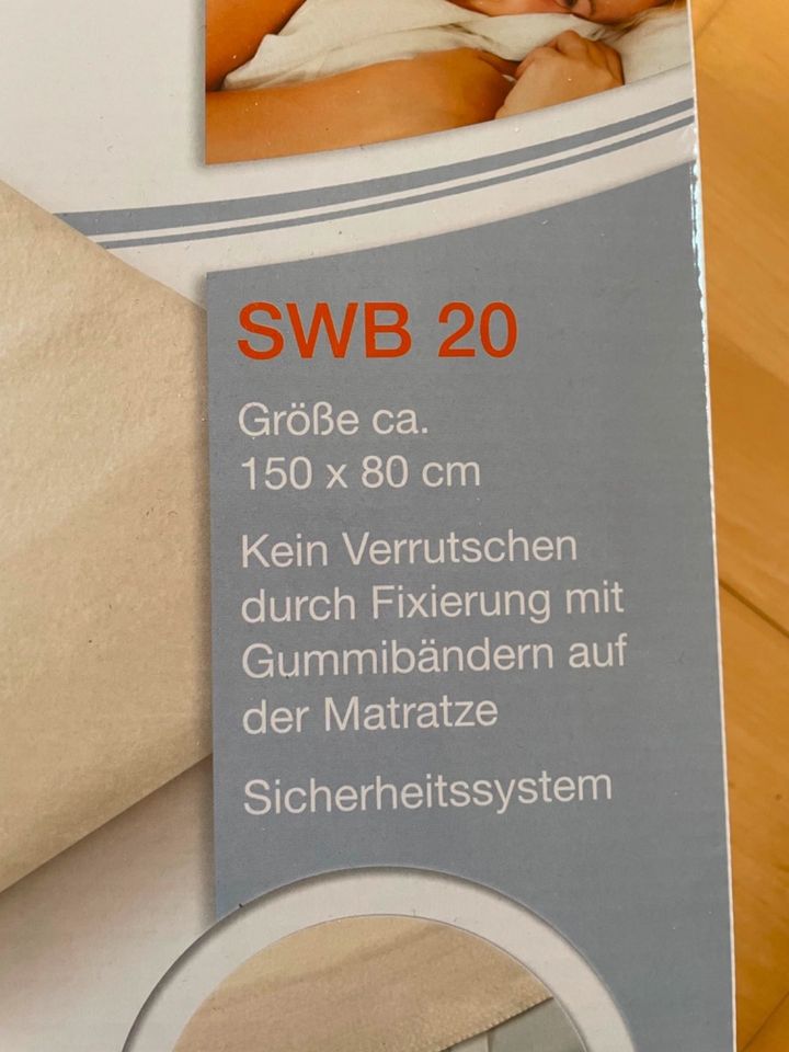 Sanitas Wärmedecke Unterbett SWB 20 ca 150 x 80 cm 3 Stufen in Duderstadt