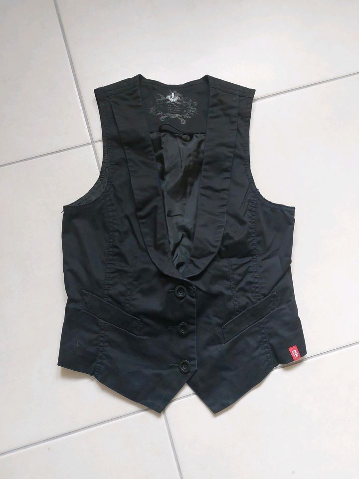 EDC by Esprit Weste Damen Gr. S schwarz in Pulheim