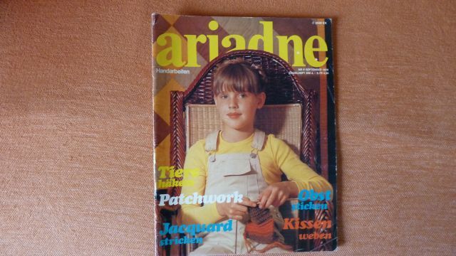 Heft,Zeitschrift"Ariadne,Stricken,Häkeln,Nähen,Sticken usw.,antik in Ravensburg