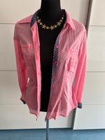 Süße dünne Sommerbluse edc by Esprit Gr. L pink weiß blau Niedersachsen - Osterode am Harz Vorschau