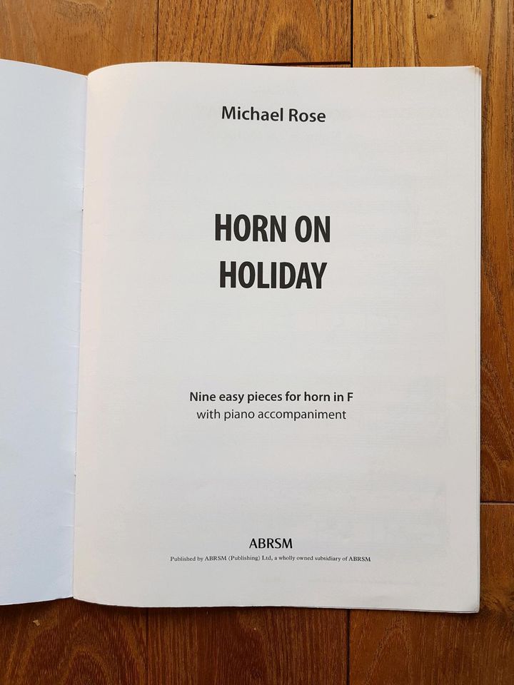 Horn Klavier Noten Giuseppe Concone Michael Rose in Herne