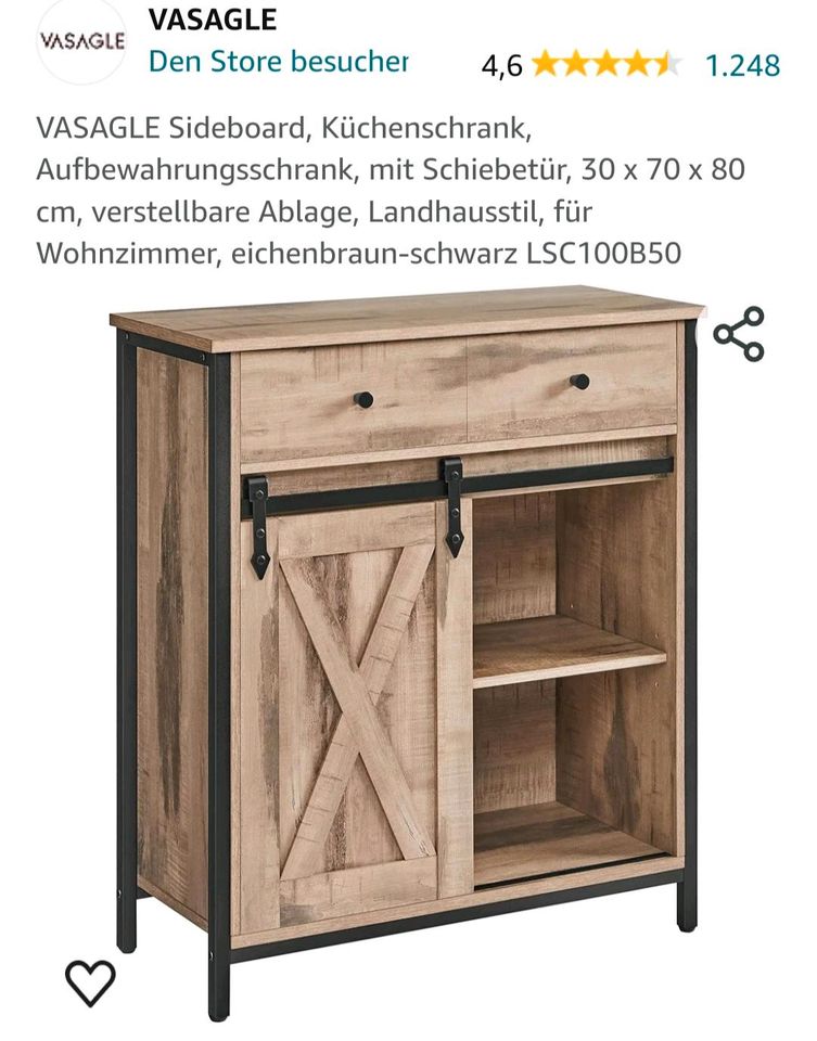 Sideboard VASAGL in Hamburg