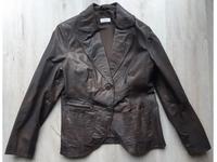 Damen - Lederjacke Bonita braun tailliert Größe 40, super Zustand Thüringen - Gößnitz Vorschau