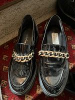 tamaris loafer Slipper schwarz Lack Hessen - Groß-Zimmern Vorschau