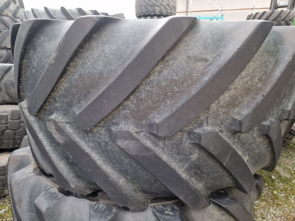 2x 600/65R28 Michelin MACH X BIB Traktorreifen Reifen in Aldersbach