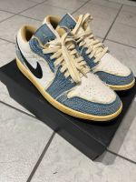 Air Jordan 1 Low SE Ashen Slate/Black Pale Ivory „Sashiko Denim“ Baden-Württemberg - Malterdingen Vorschau