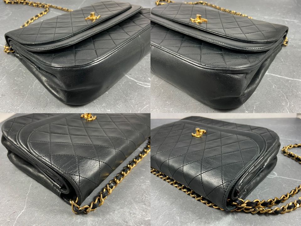 Chanel Double Flap Bag Black Schwarz Boy CC WOC Deauville Cambon in Straubenhardt