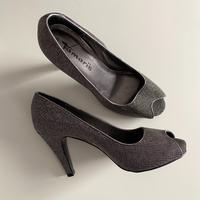 Tamaris Pumps ungetragen - Schwarz/Silber Glitzer - Gr. 38 Bonn - Lengsdorf Vorschau