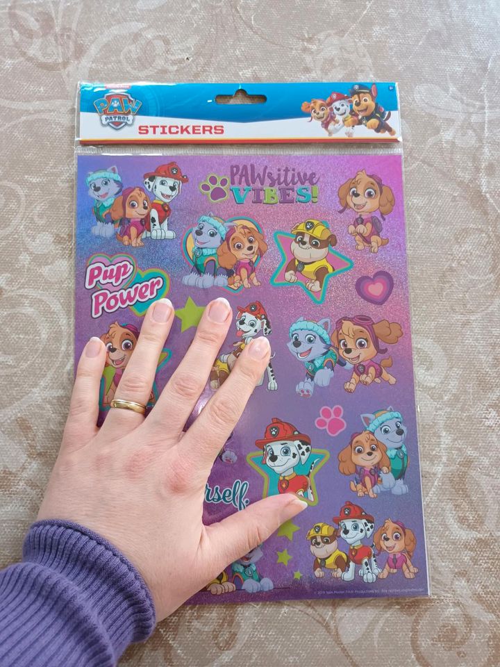 Sticker Paw patrol 2 Bögen in Kaarst