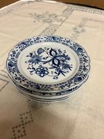 6x flache Teller Zwiebelmuster Kahla DDR Porzellan Sachsen-Anhalt - Bornum Vorschau