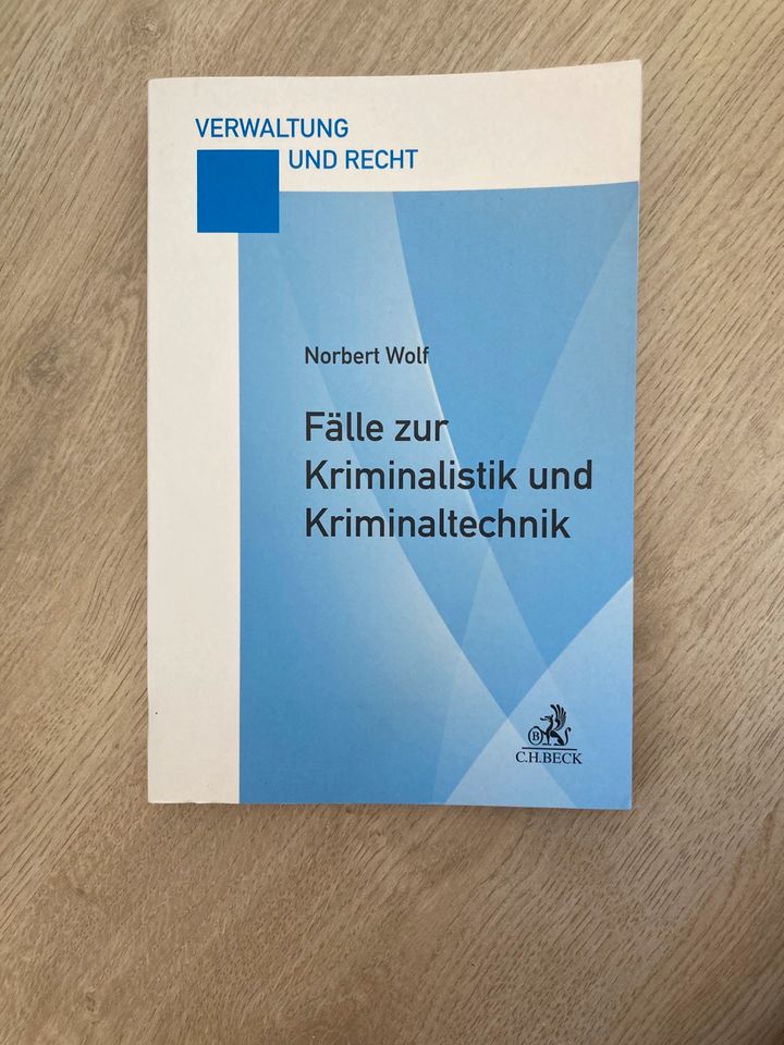 Fälle zur Kriminalistik und Kriminaltechnik Buch in Dortmund