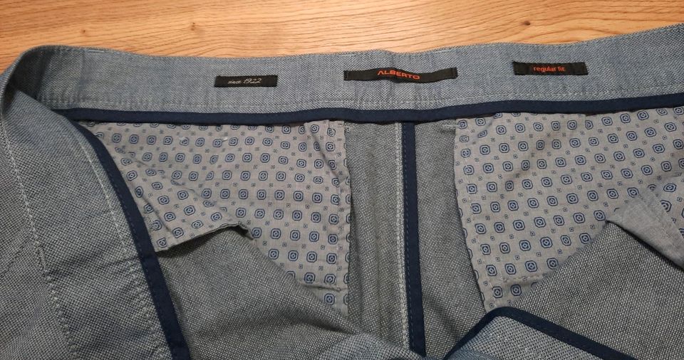 Herrenhose von ALBERTO,  Größe 56, jeansblau in Bad Rappenau