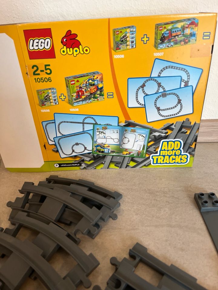 Lego Duplo 10506 Schienen Erweiterungsset Weichen Eisenbahn OVP in Porta Westfalica