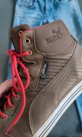 PUMA Turnschuhe braun rot Leder GORE TEX Gr47 NEUWERTIG Bayern - Mühldorf a.Inn Vorschau