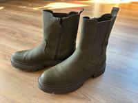 Stiefeletten, Chelsea Boots, Damen Boots Gr. 40, Gründe Khaki Niedersachsen - Fredenbeck Vorschau