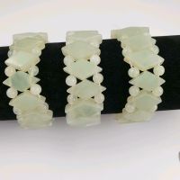 3 Echte Jade Armbänder / Armband / Edelsteinarmband 17 - 19,5 cm Nordrhein-Westfalen - Recklinghausen Vorschau