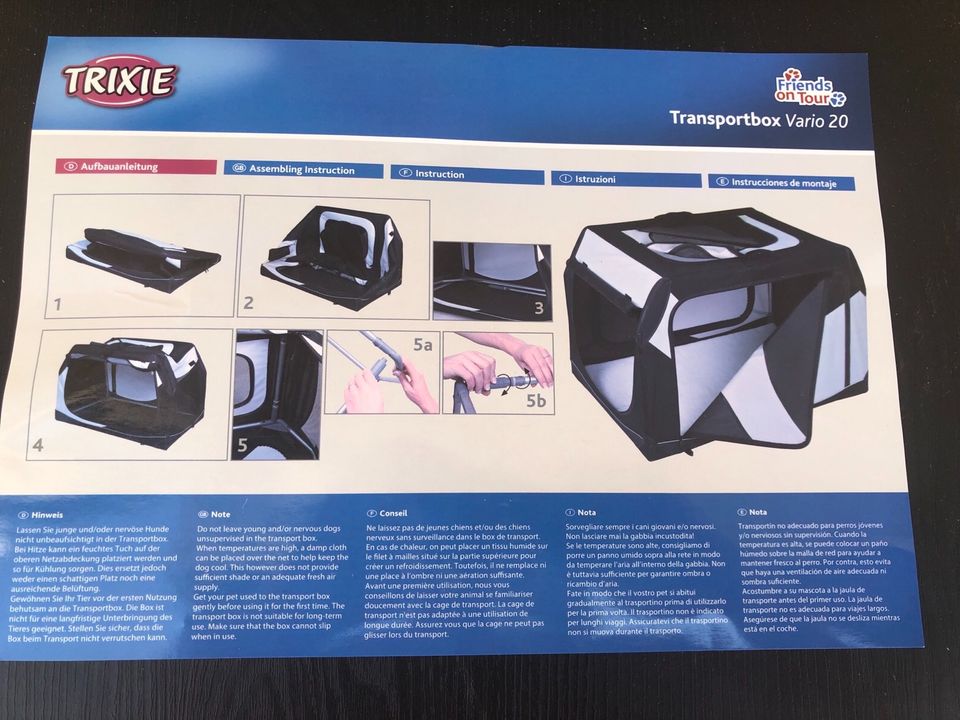 Hundetransportbox in Sontra