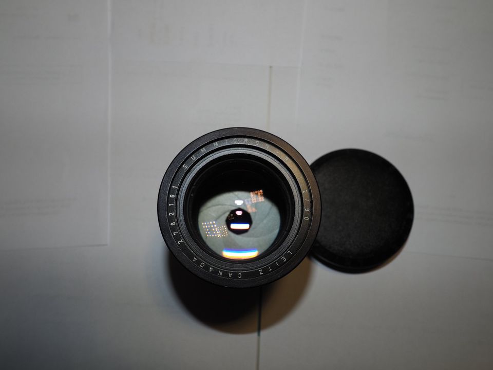 Leica Leitz Summicron-R 1:2 / 90mm guter Zustand in Wiesbaden