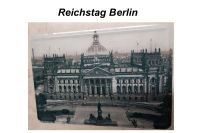 BERLIN Reichstag 1919 Blechschild schwarz weiß Gebäude A6 neu Bayern - Hummeltal Vorschau