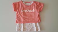 3,50€ - 2 tlg. Set: Top & Shirt "sweetheart" Gr. 86 Zeeman Brandenburg - Bernau Vorschau